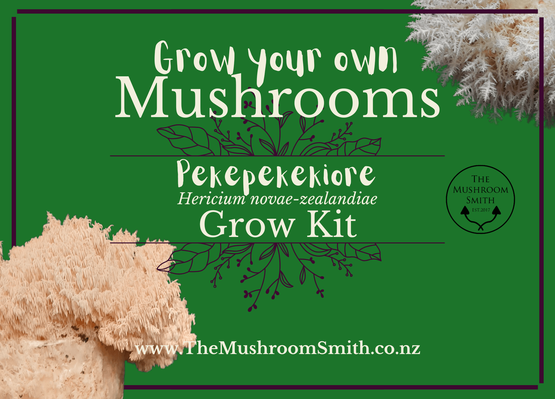 Native Mushroom Grow Kit - Pekepekekiore - The Mushroom Smith